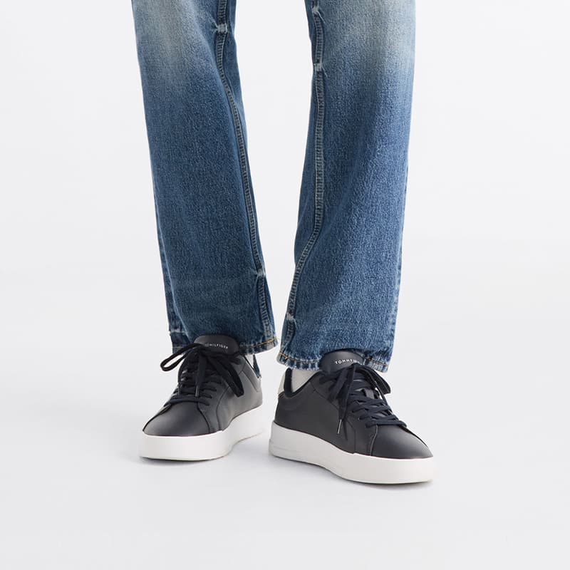 Кроссовки Tommy Hilfiger Logo Court Trainers - изображение 5