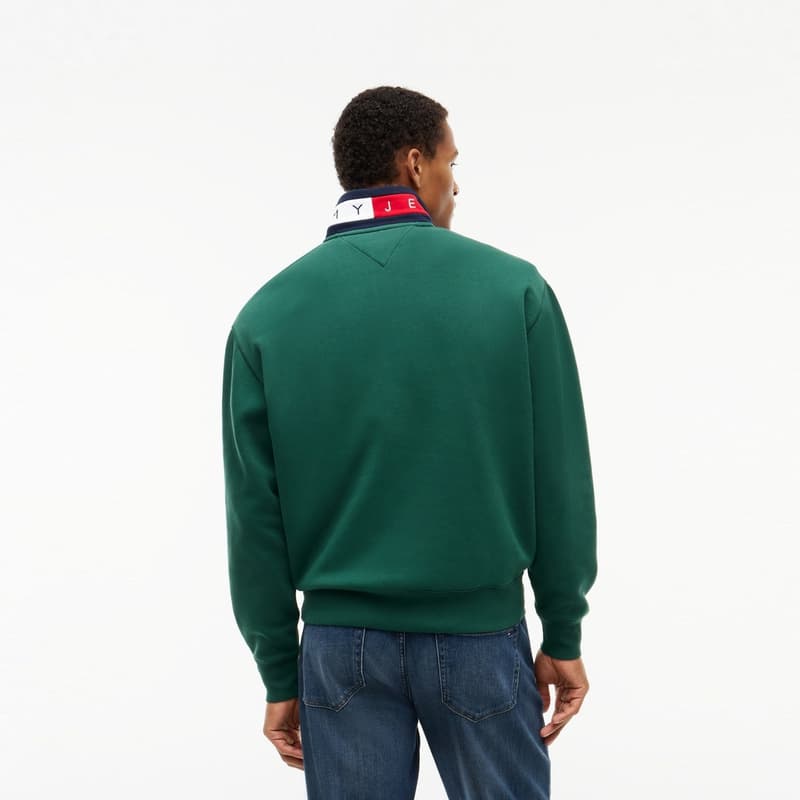 Худи Tommy Hilfiger Зеленый MBM Мужские Толстовки - изображение 7