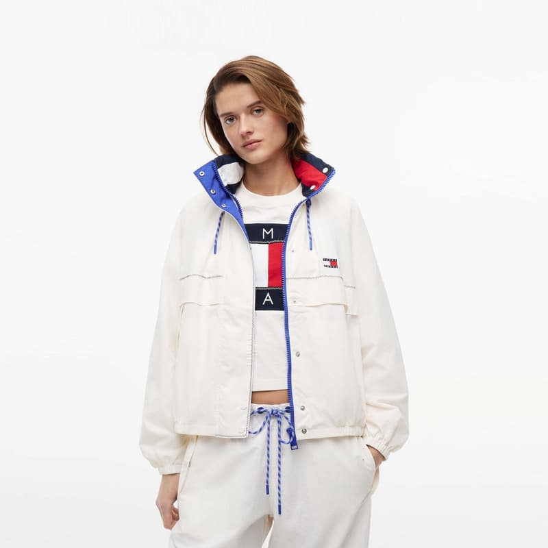 Куртка Tommy Hilfiger Ecru YBH Женские Куртки - изображение 4
