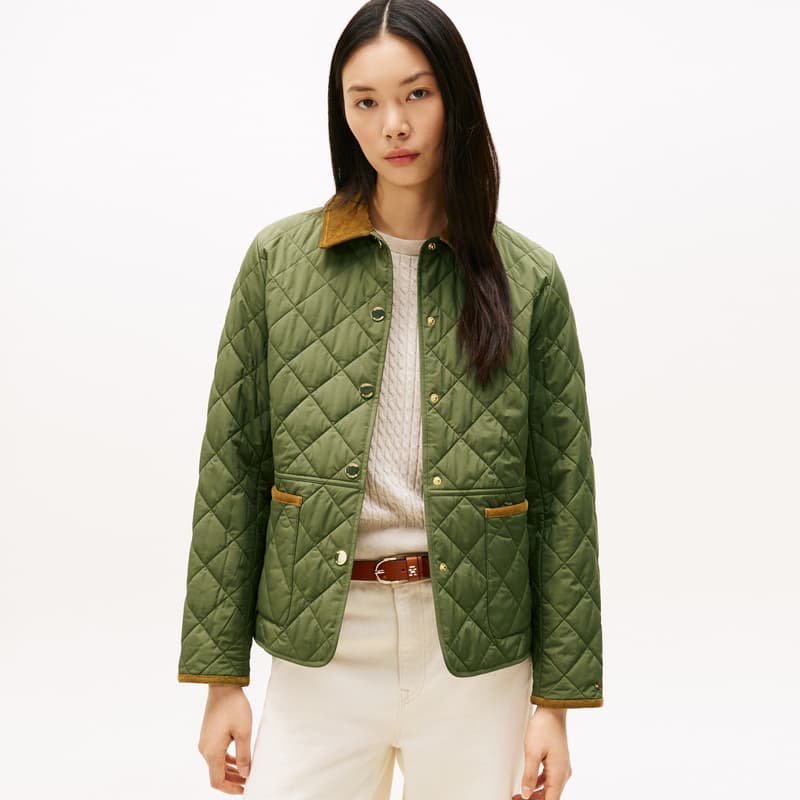Tommy Hilfiger Хлопковый пуховик женский - изображение 3