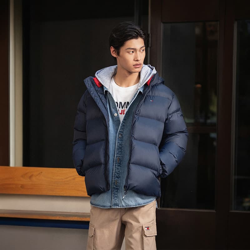 Зимняя куртка Tommy Hilfiger Мужской пуховик - изображение 4