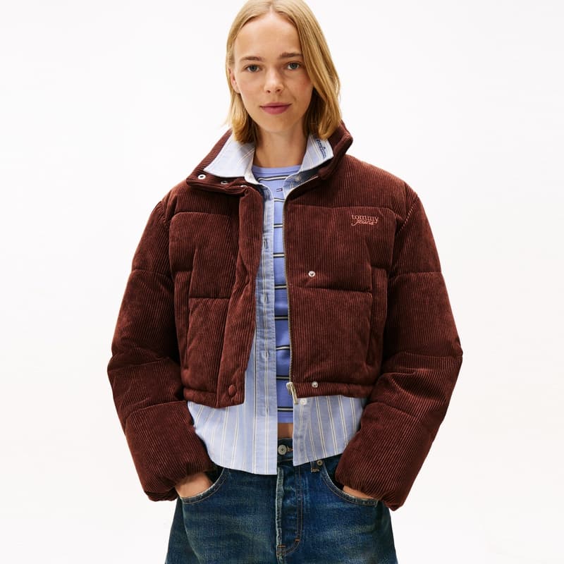 Tommy Hilfiger Хлопковый пуховик женский - изображение 3
