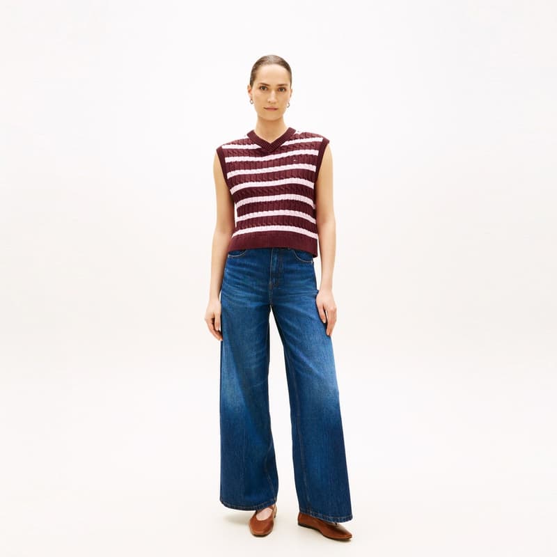 Майка Tommy Hilfiger Коричневые Женские Майки - изображение 5