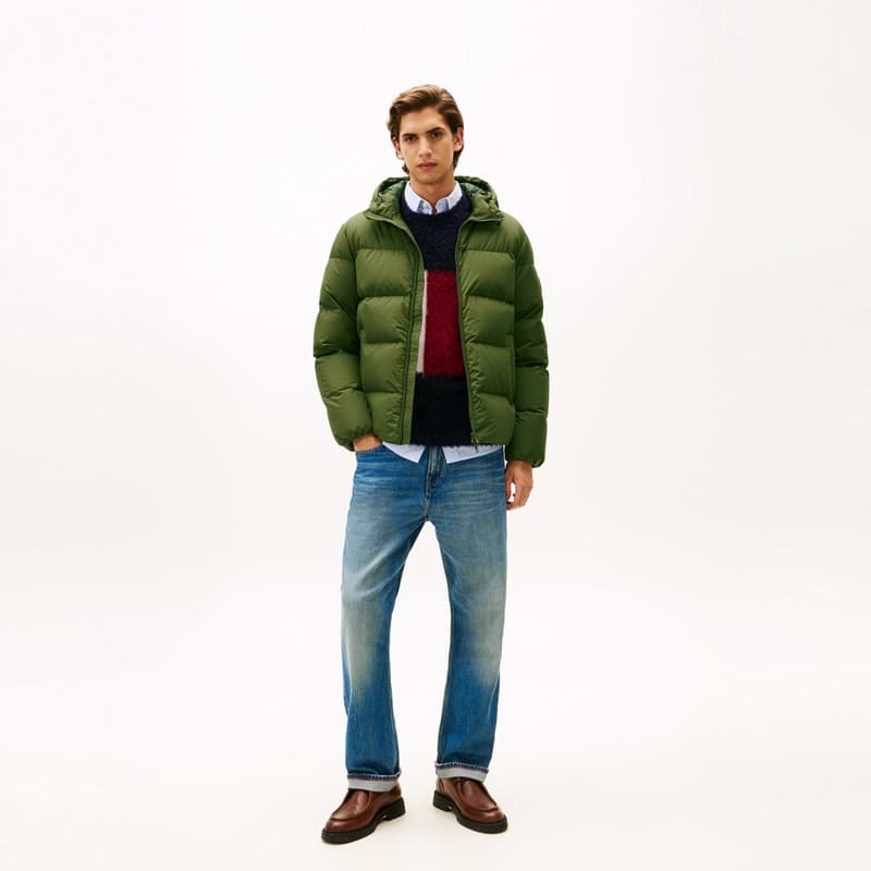 Зимняя куртка Tommy Hilfiger Мужской пуховик - изображение 5