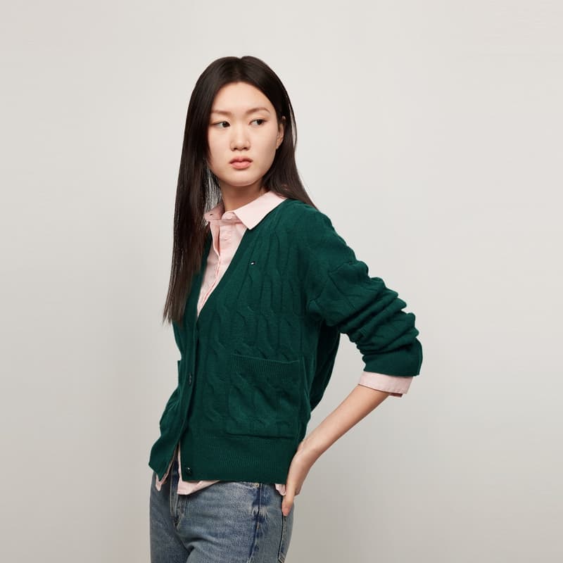 Кардиган Tommy Hilfiger Женские Свитера - изображение 3