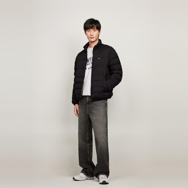 Зимняя куртка Tommy Hilfiger Мужской пуховик - изображение 10