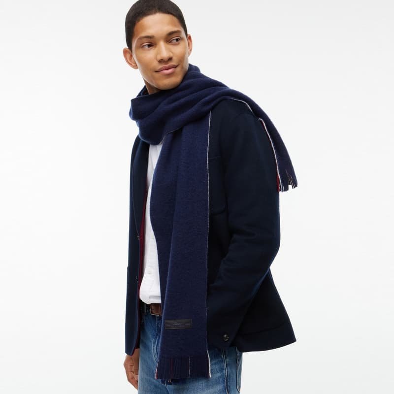 Шарф Tommy Hilfiger Sheep Wool Knit Платки Мужской - изображение 3