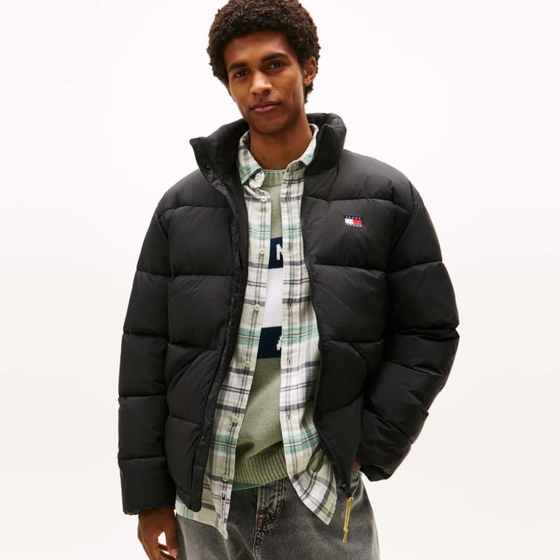 Зимняя куртка пуховик Tommy Hilfiger Хлопковый пуховик мужской - изображение 5