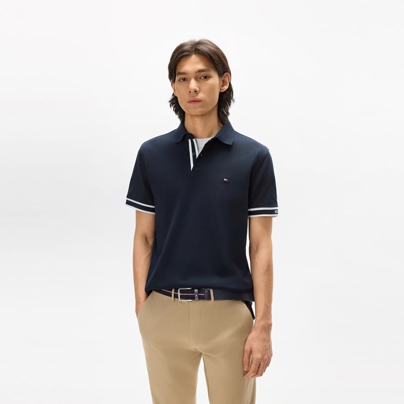 Ремень Tommy Hilfiger Ремни из спилочной коровьей кожи Мужской 3,5 см - изображение 14