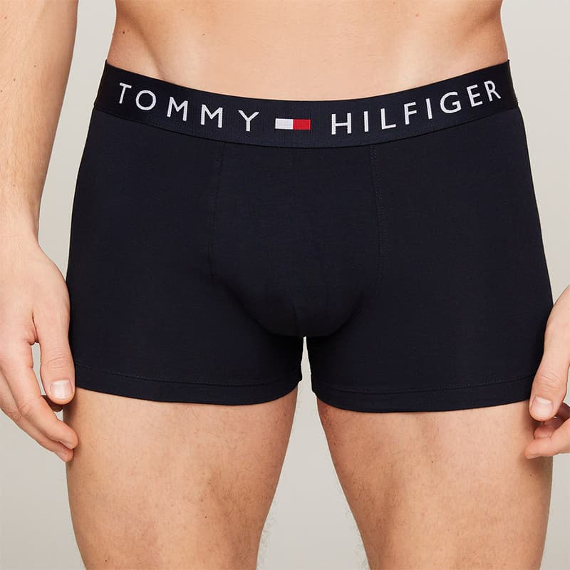 Трусы Tommy Hilfiger Мужское нижнее белье 1 упаковка темно-синий - изображение 2