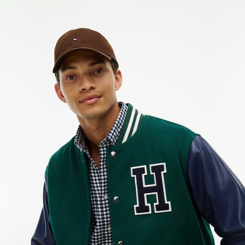 Кепка Tommy Hilfiger Хлопковые Волокна Кепки Мужские - изображение 6