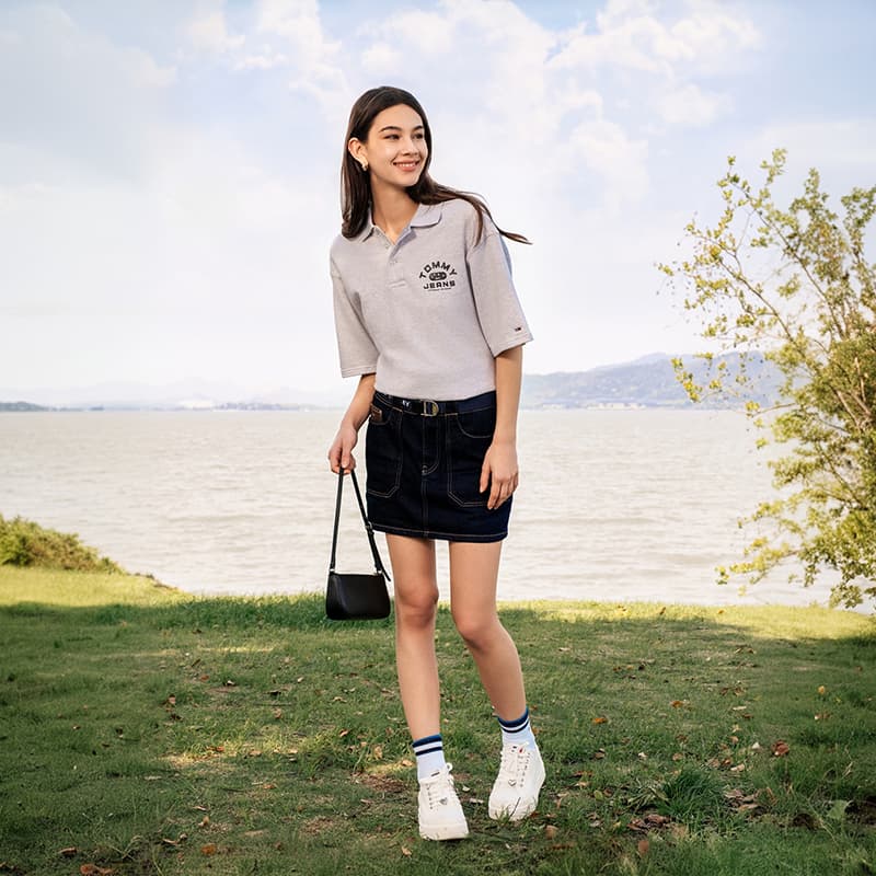 Tommy Hilfiger Джинсовые Мини Юбки Женские - изображение 3