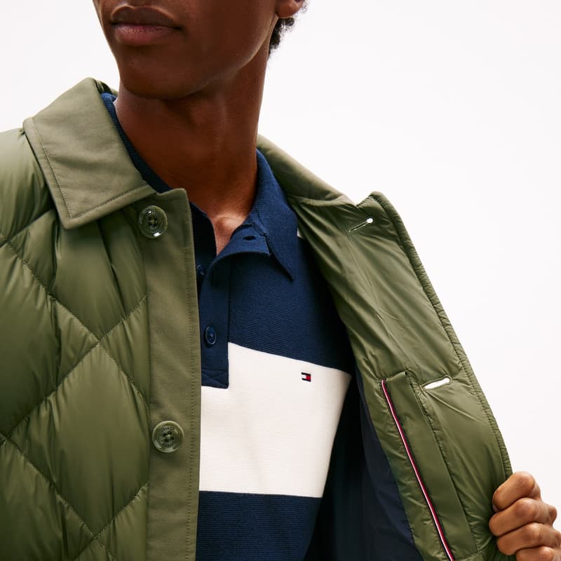 Зимняя куртка Tommy Hilfiger Мужской пуховик - изображение 4