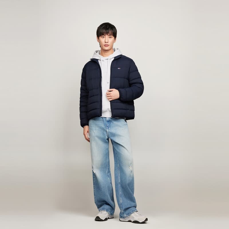 Зимняя куртка Tommy Hilfiger Мужской пуховик - изображение 7