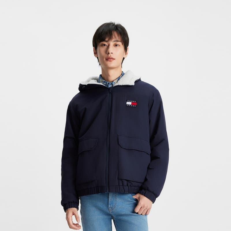 Куртка Tommy Hilfiger Куртка Мужская Красная Белая Синяя Многоцветная - изображение 6