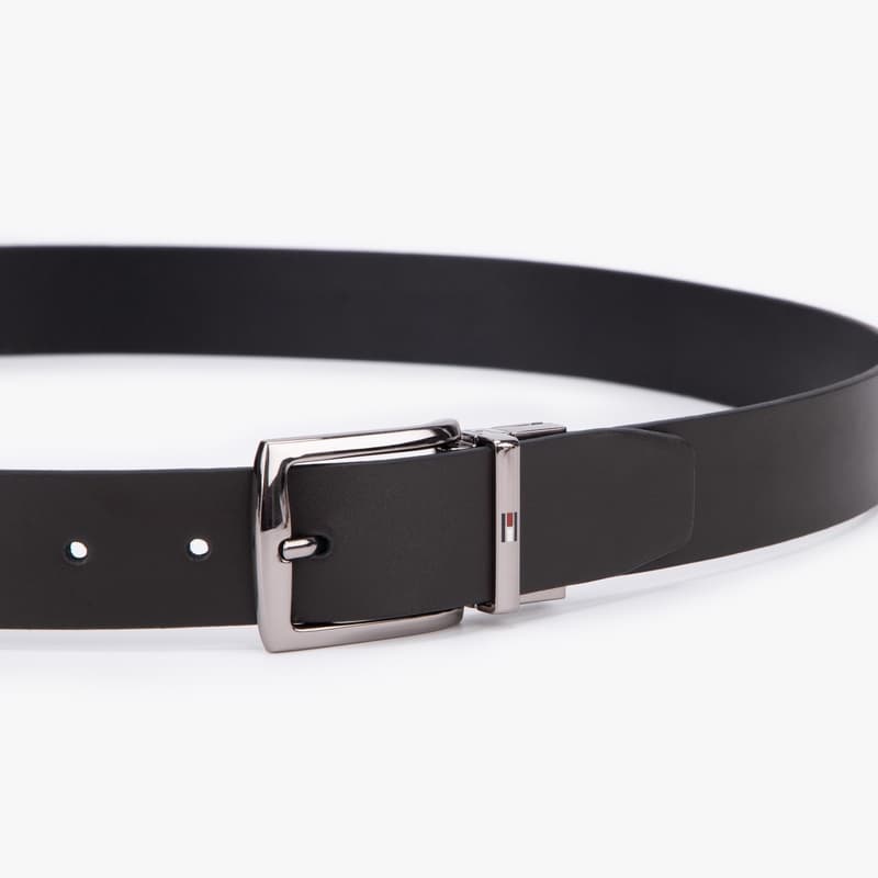 Ремень Ремни из спилок коровьей кожи Tommy Hilfiger Мужские 3,5 см - изображение 4