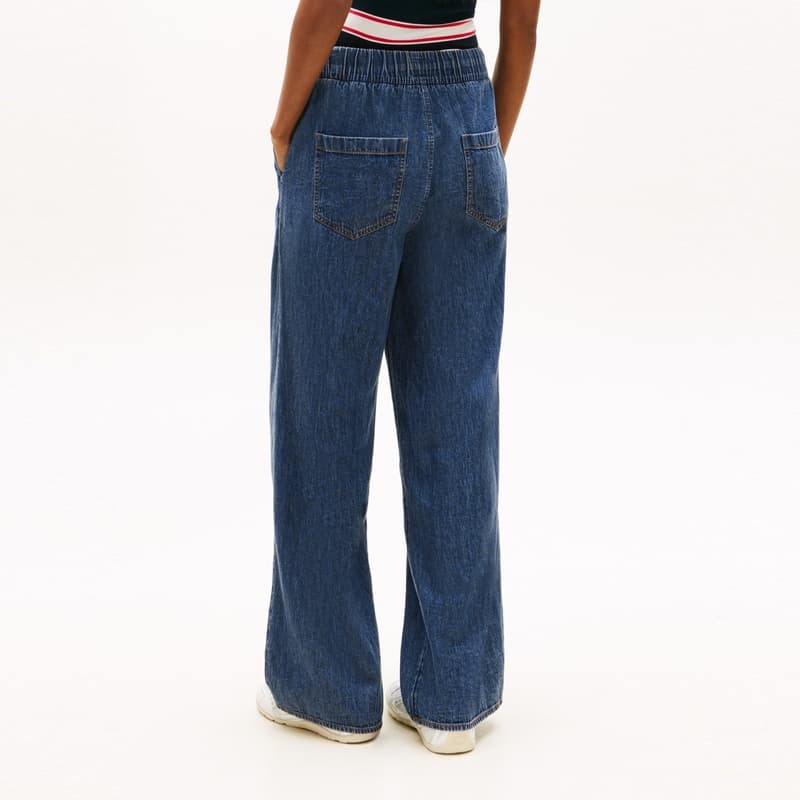 Джинсы Tommy Hilfiger Джинсовый Синий 1A5 Женские Джинсы - изображение 4