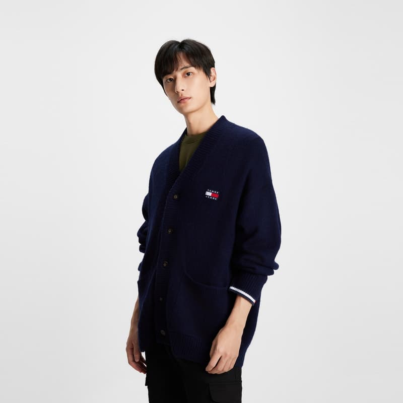 Tommy Hilfiger Трикотаж Мужской Темно-синий - изображение 6