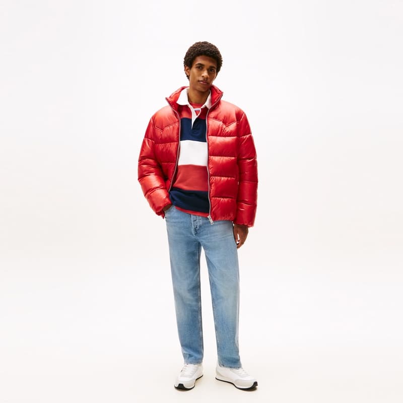 Штаны Tommy Hilfiger Джинсовый Синий 1AB Мужские Джинсы - изображение 8