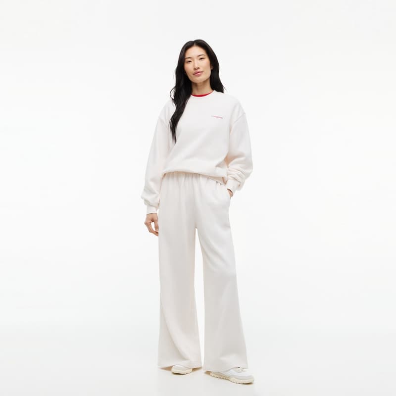 Штаны Tommy Hilfiger Белые YBH Женские Спортивные Трикотажные Штаны - изображение 5