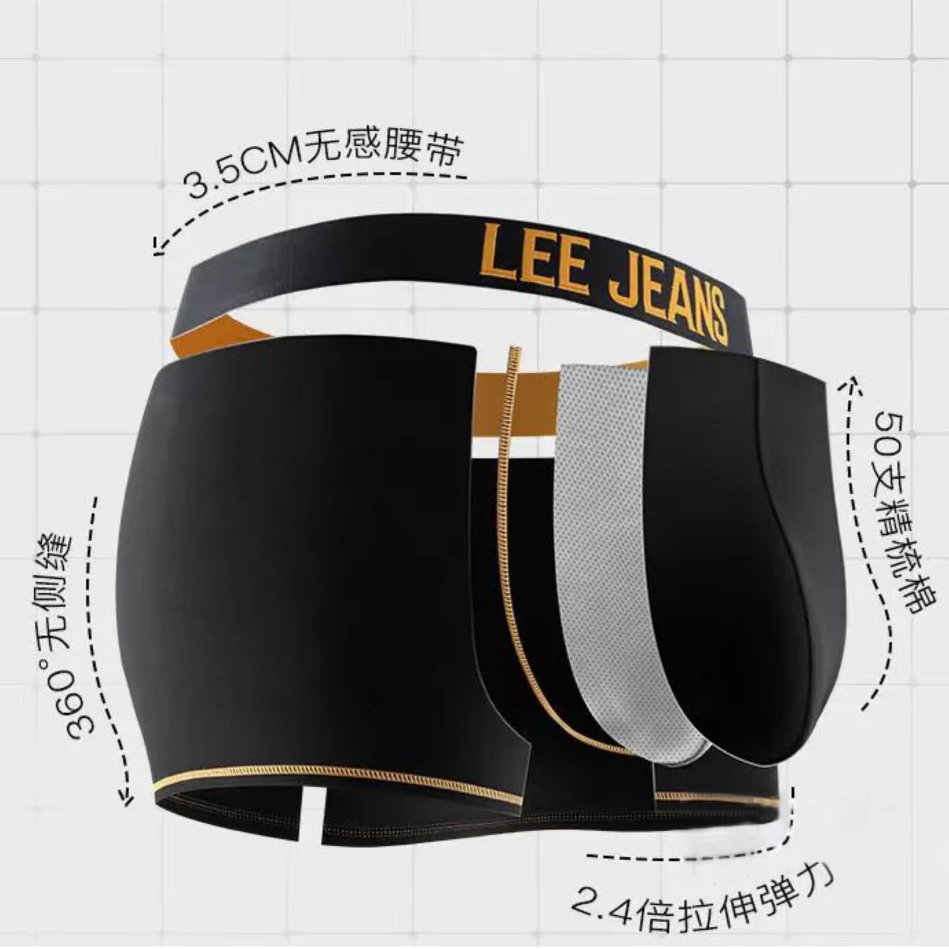 Трусы Lee Logo7A 3 - изображение 3