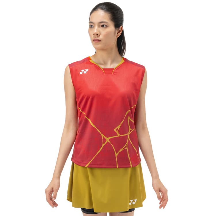 Футболка YONEX 20963YXT Рубашка с дизайном трещин Женская - изображение 3