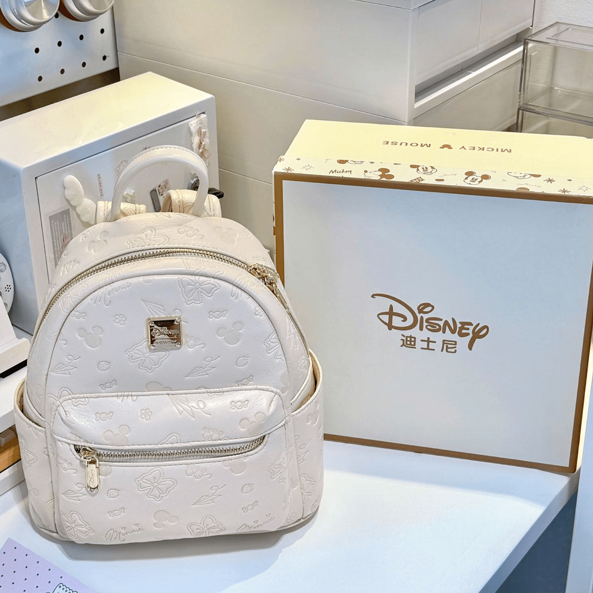 Рюкзак Disney Mickey SERIES ПУ (полиуретан) Рюкзаки Обычный (стандартный) Женские Многоцветный - изображение 6