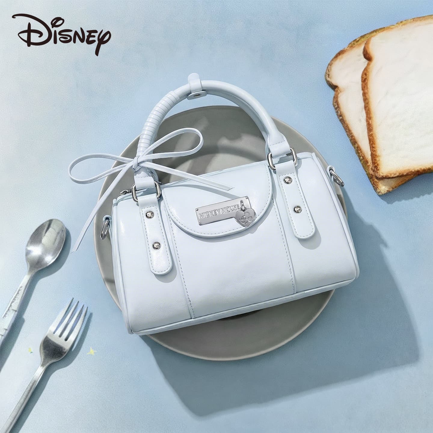 Сумка Disney ПУ (полиуретан) Сумка Стандартная Женская Коричневый Морская соль Синий - изображение 4
