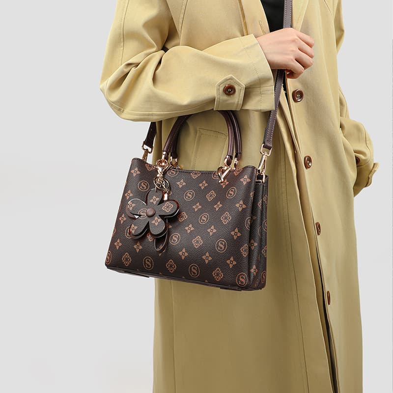 Сумка VINEY Синтетическая кожа Сумки Женские Кофе - изображение 6