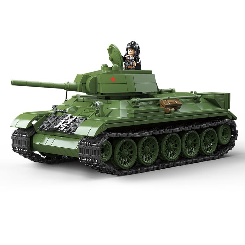Конструктор QUAN GUAN T-34 1013pcs 100276T-3476 - изображение 2