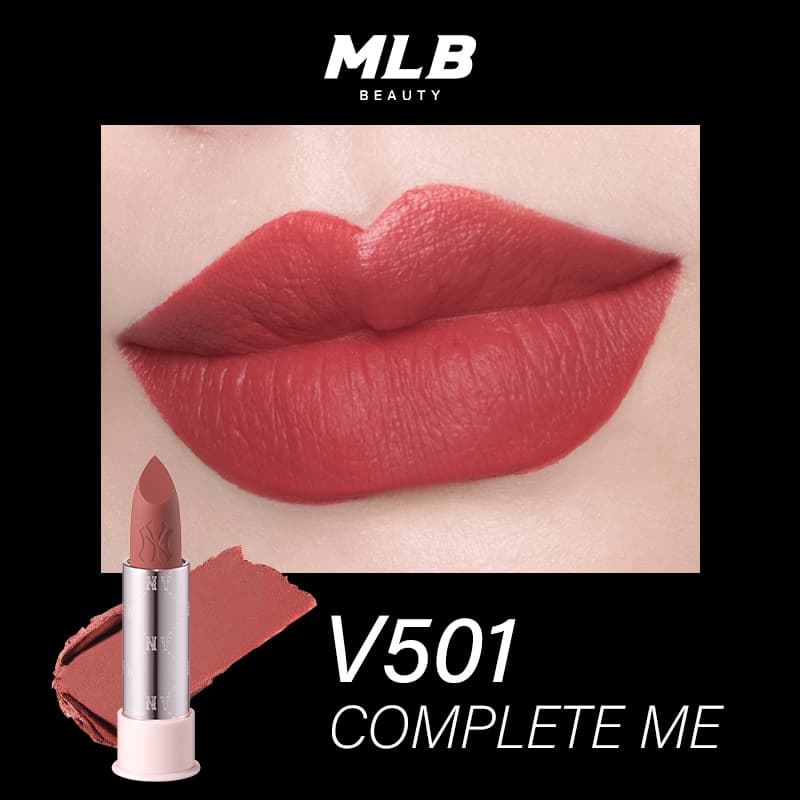 mlb Aging Lipstick 3,5г Набор макияжа V502 Сумка для покупок Легкое нанесение Естественный Формальный макияж Косметика - изображение 2