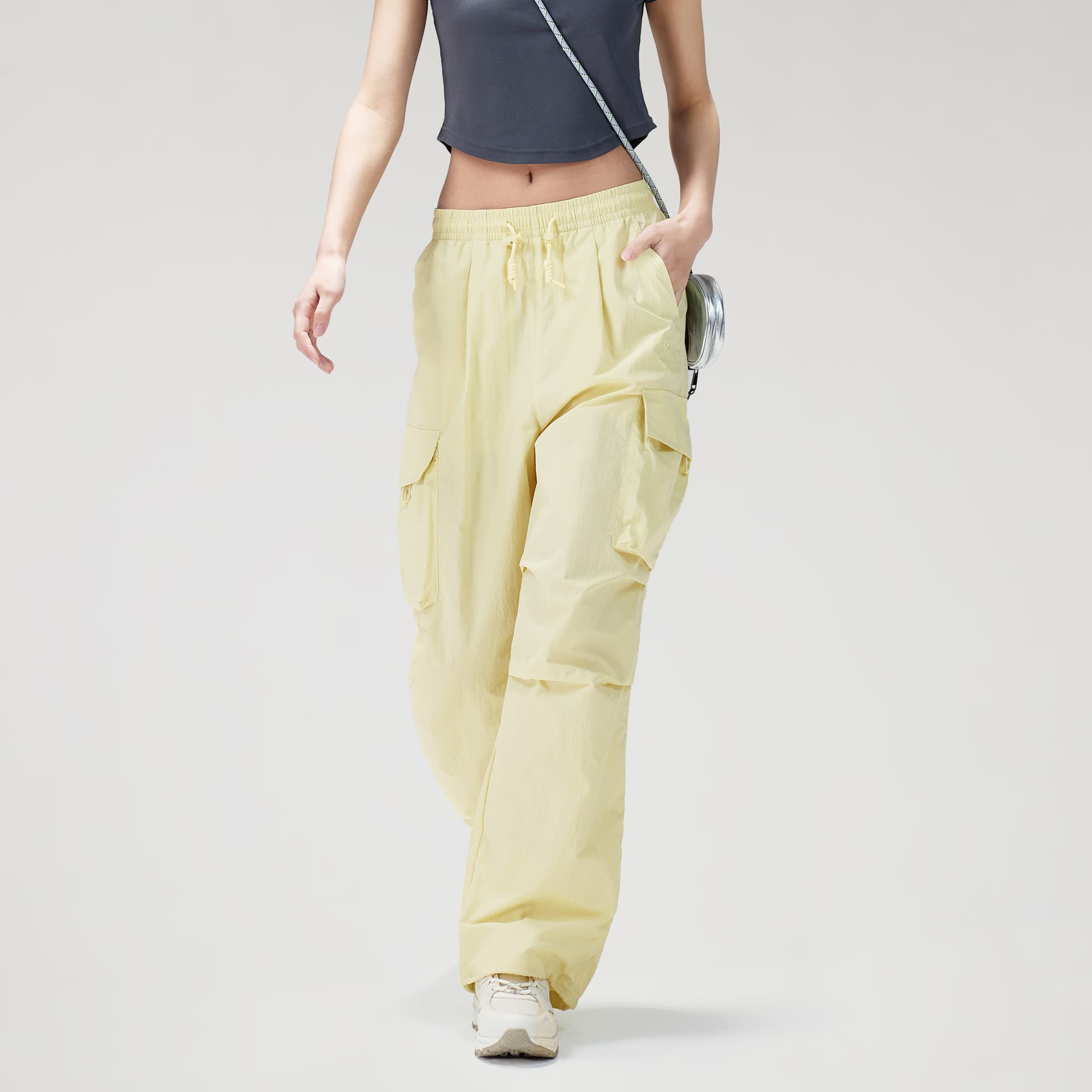 Camel Women's Cargo Pants Верблюжий цвет Женские Карго Брюки - изображение 3
