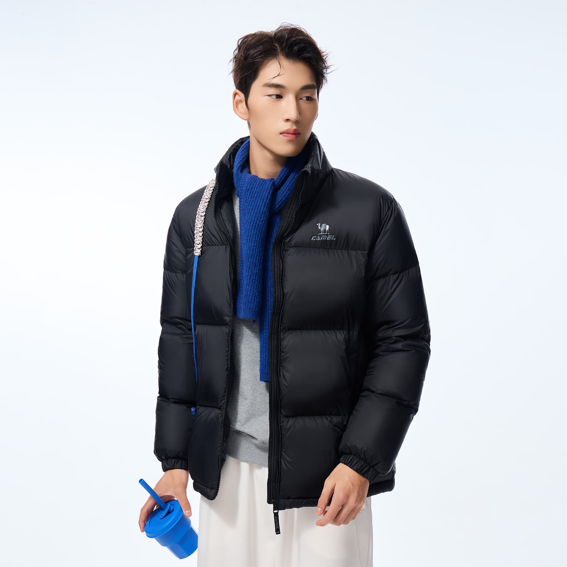 Зимняя куртка Верблюжий цвет Warm Fleece Collection Пуховик Унисекс - изображение 4