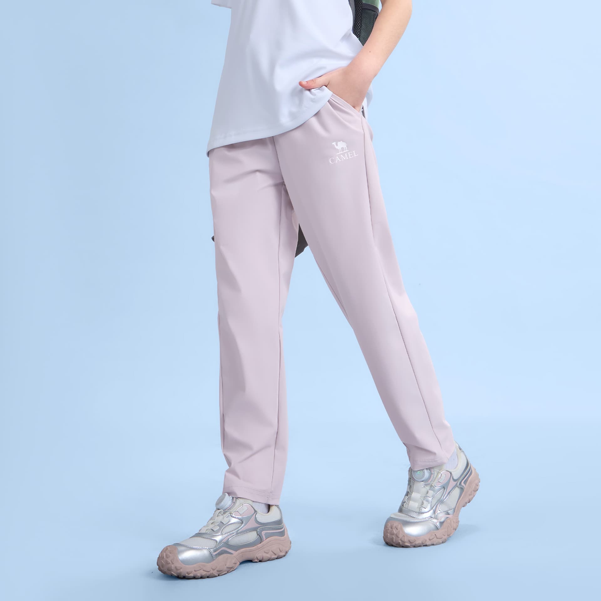 Детские вязаные тренировочные брюки Camel SS25 - изображение 4