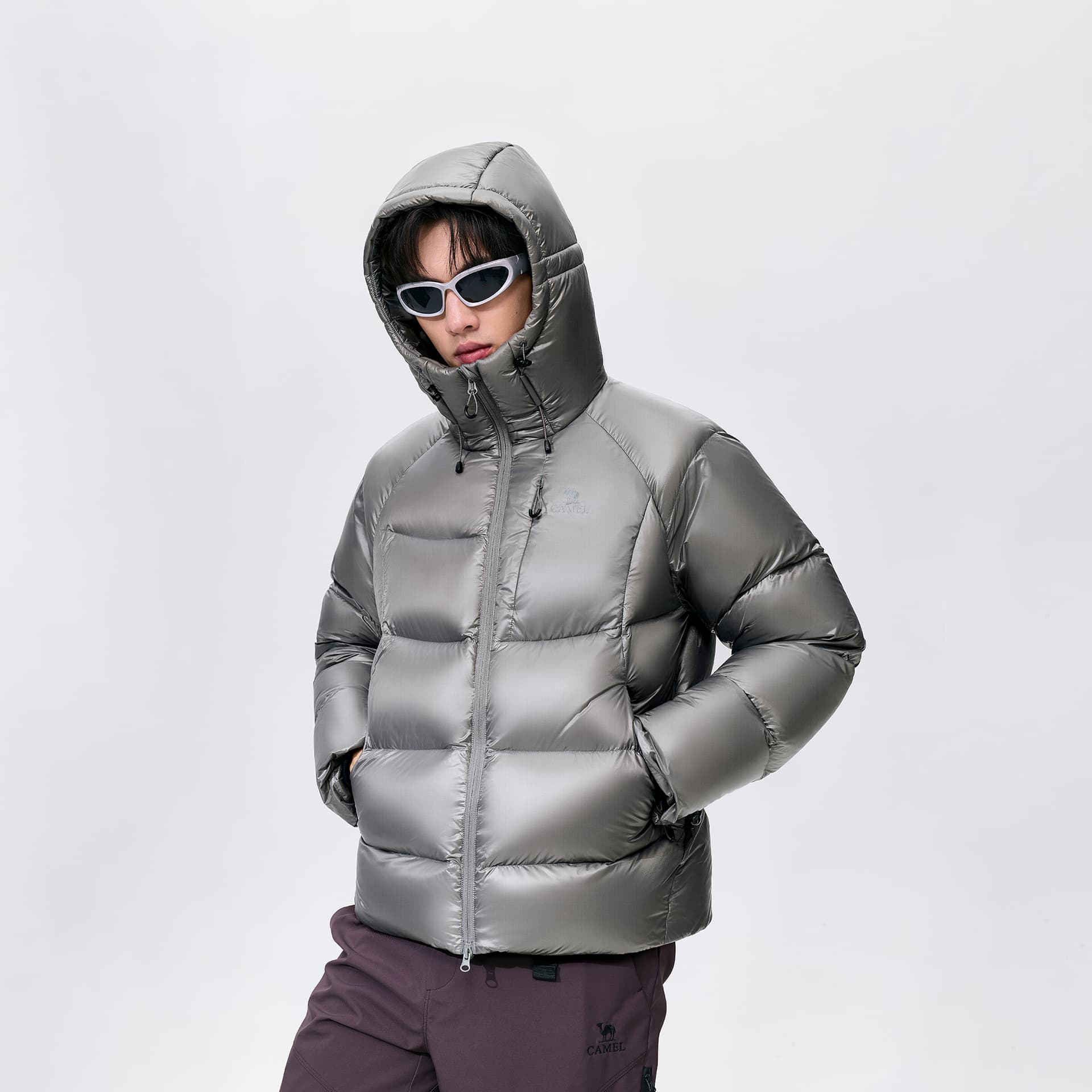 Зимняя куртка Верблюжий цвет Warm Fleece Collection Унисекс Пуховики - изображение 3