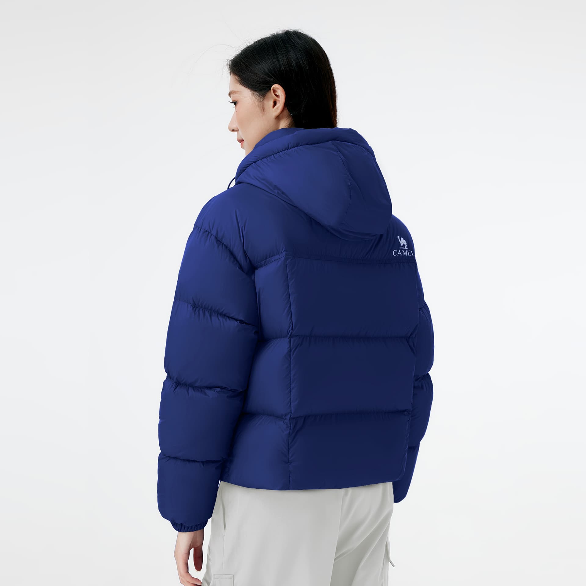 Пуховик Camel Color Women's Down Jackets Верблюжий цвет Женские Пуховики - изображение 4
