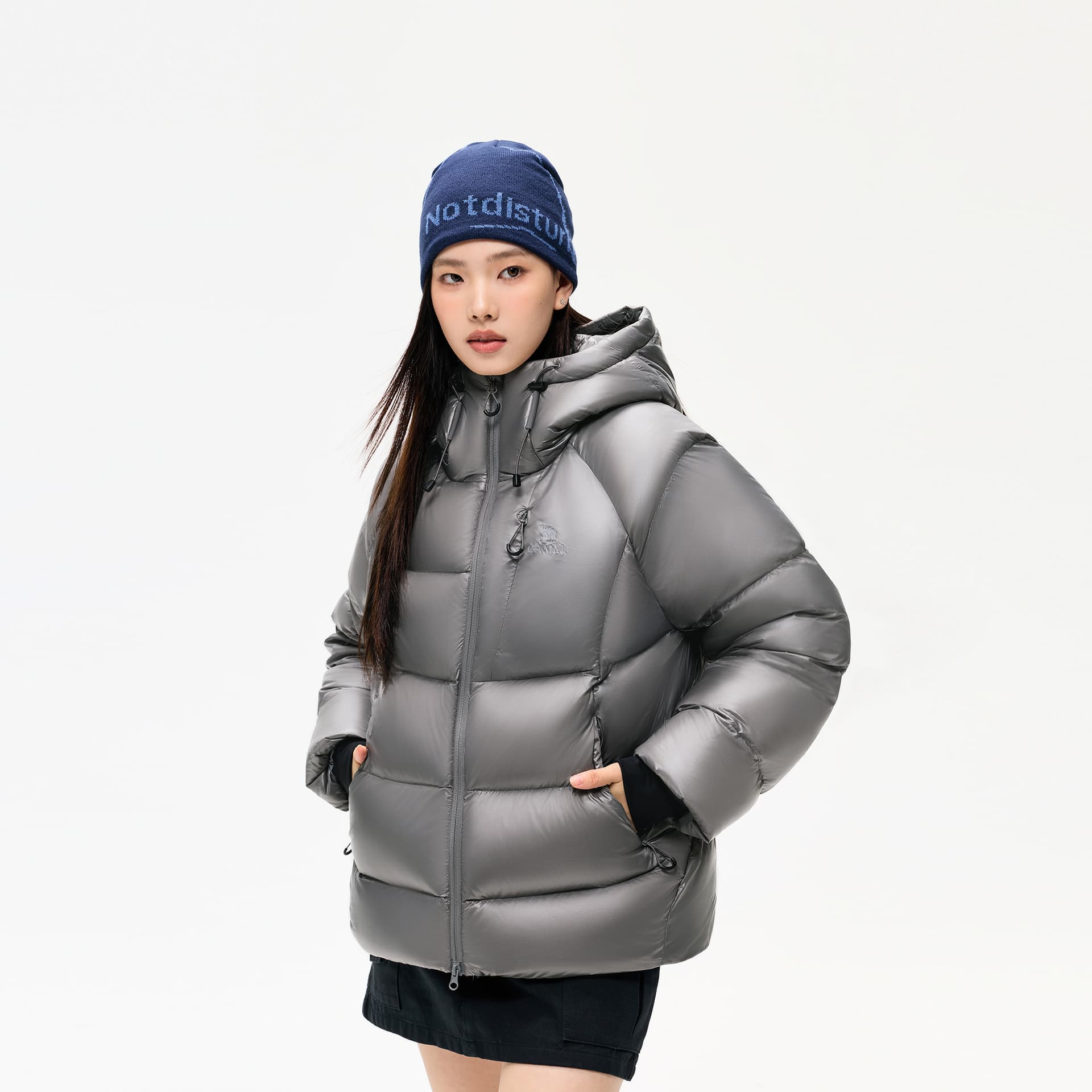 Зимняя куртка Верблюжий цвет Warm Fleece Collection Унисекс Пуховики - изображение 7
