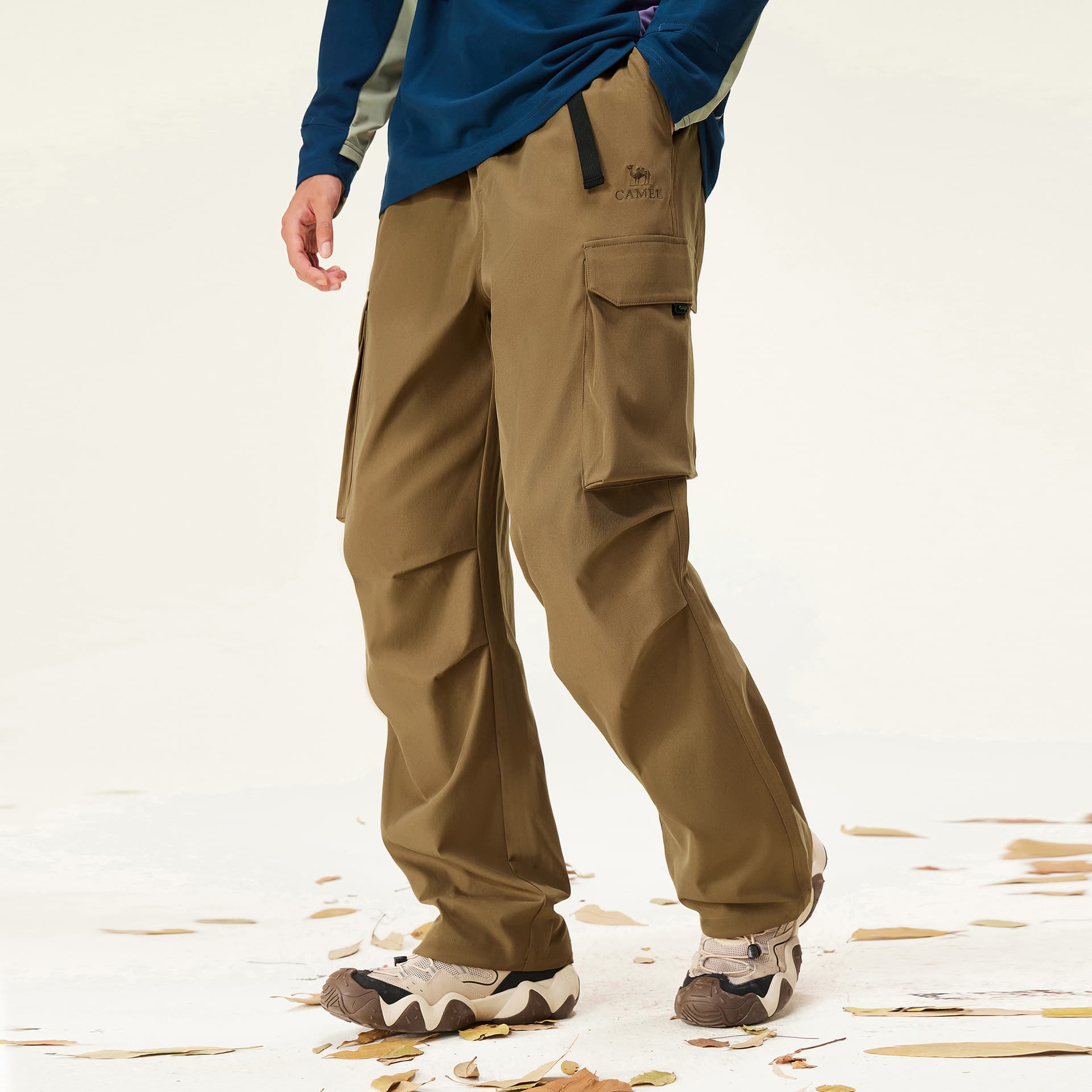 Штаны Camel Men's Cargo Pants Верблюжий цвет Мужские Карго Брюки - изображение 10