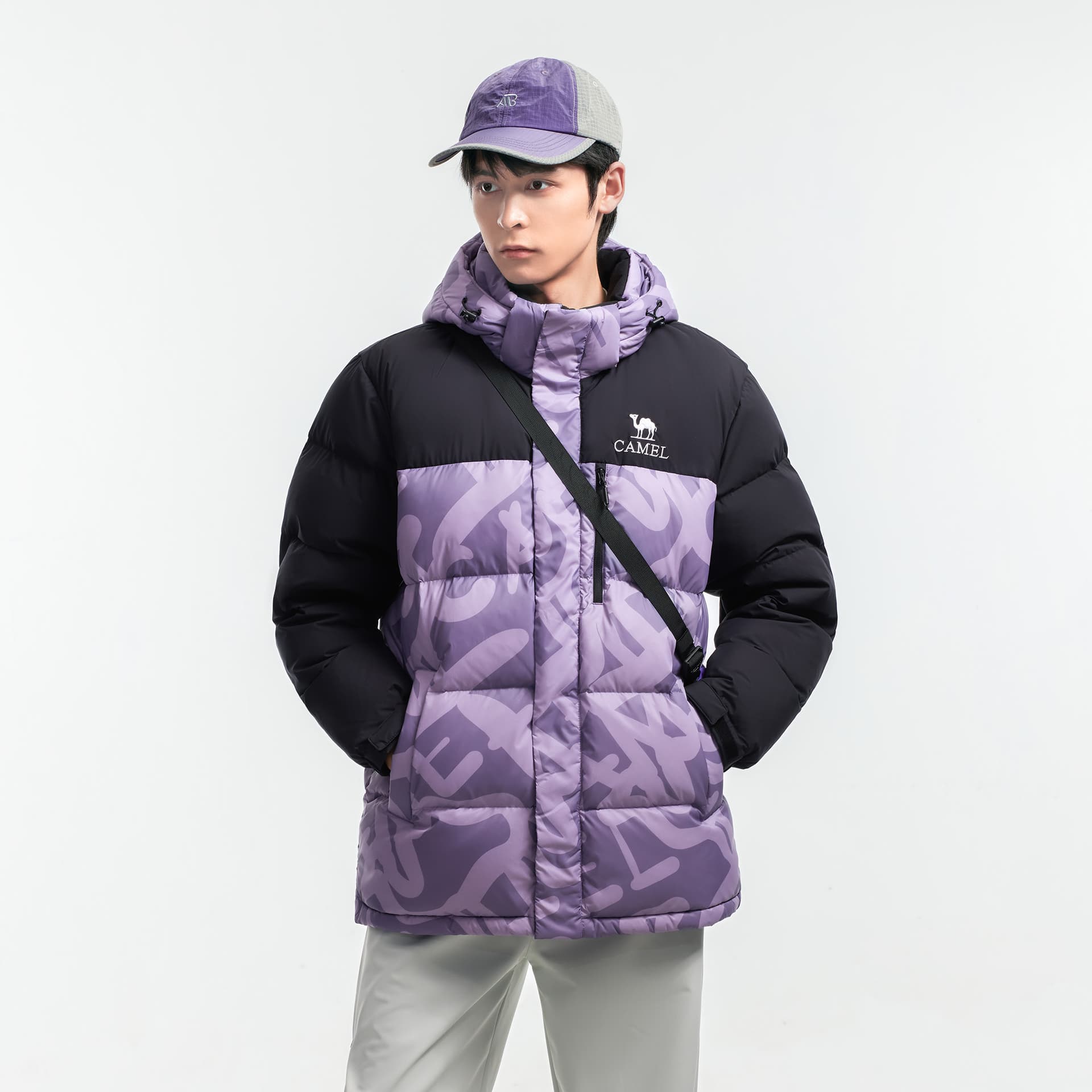 Зимняя куртка Camel Capsule Down Jacket Unisex Верблюжий цвет капсулы пуховик унисекс - изображение 5