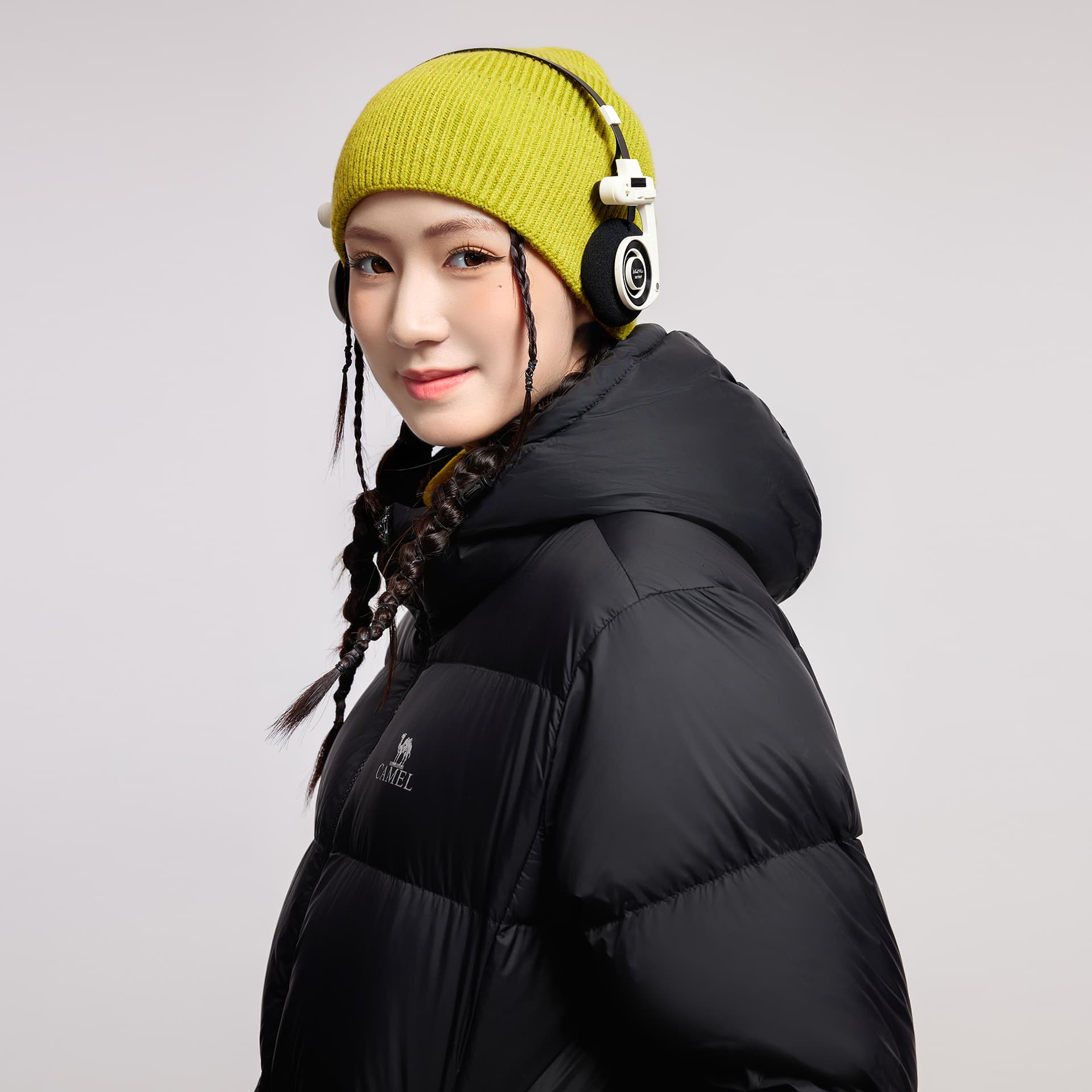 Зимняя куртка Верблюжий цвет Warm Fleece Collection Пуховик Унисекс - изображение 6