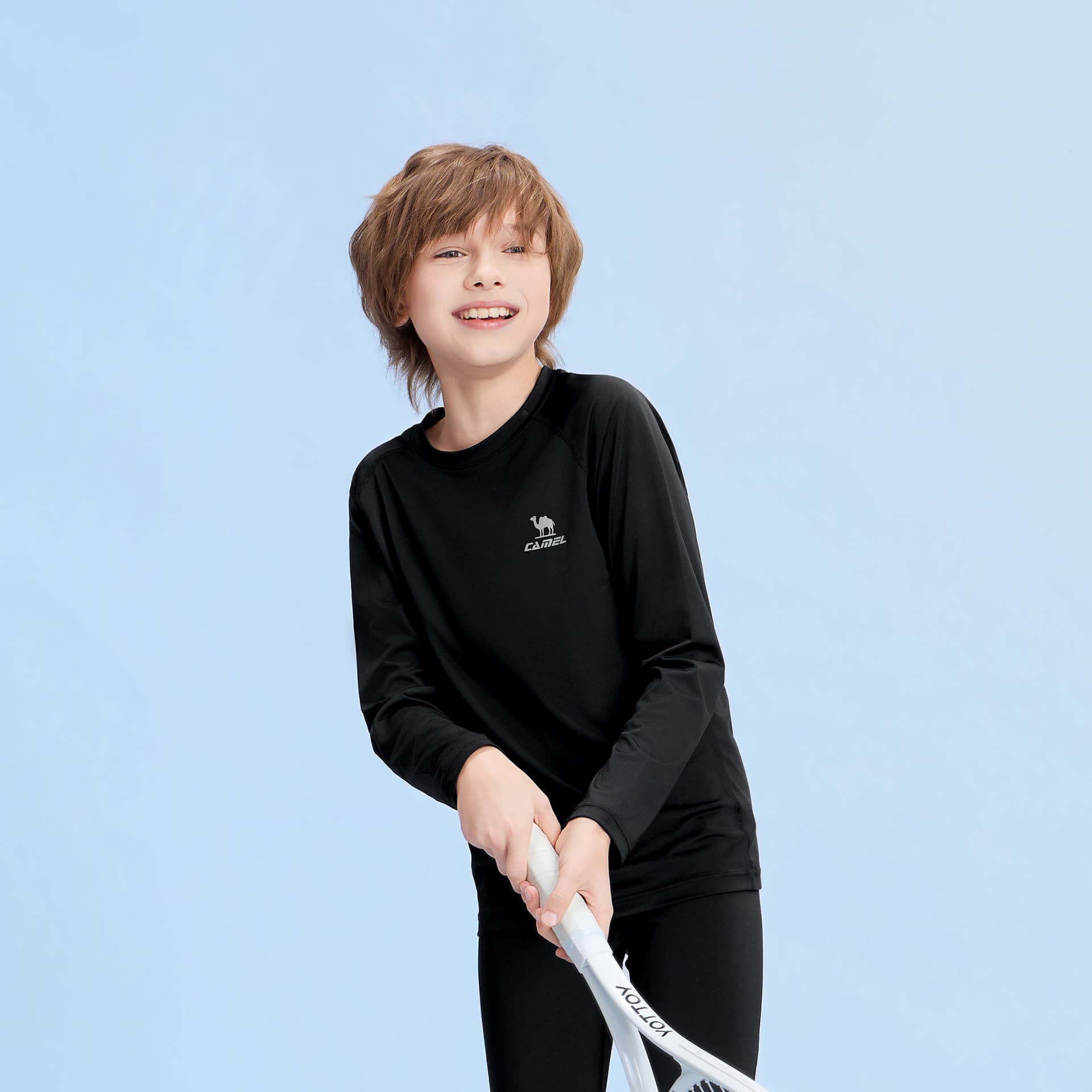 Верблюжий цвет Kids Повседневные спортивные костюмы Наборы - изображение 7