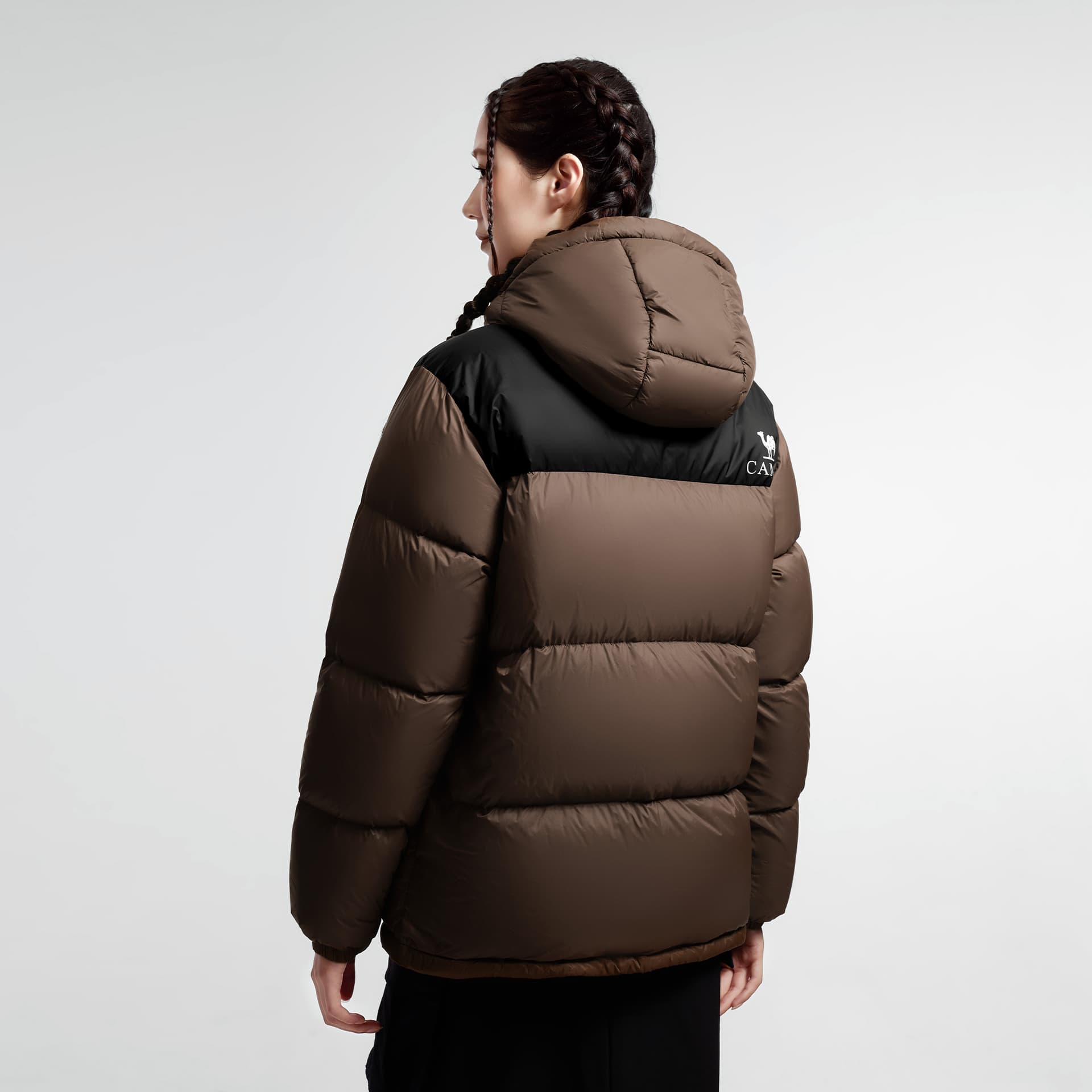 Зимняя куртка Верблюжий цвет Warm Fleece Collection Пуховик Унисекс - изображение 8