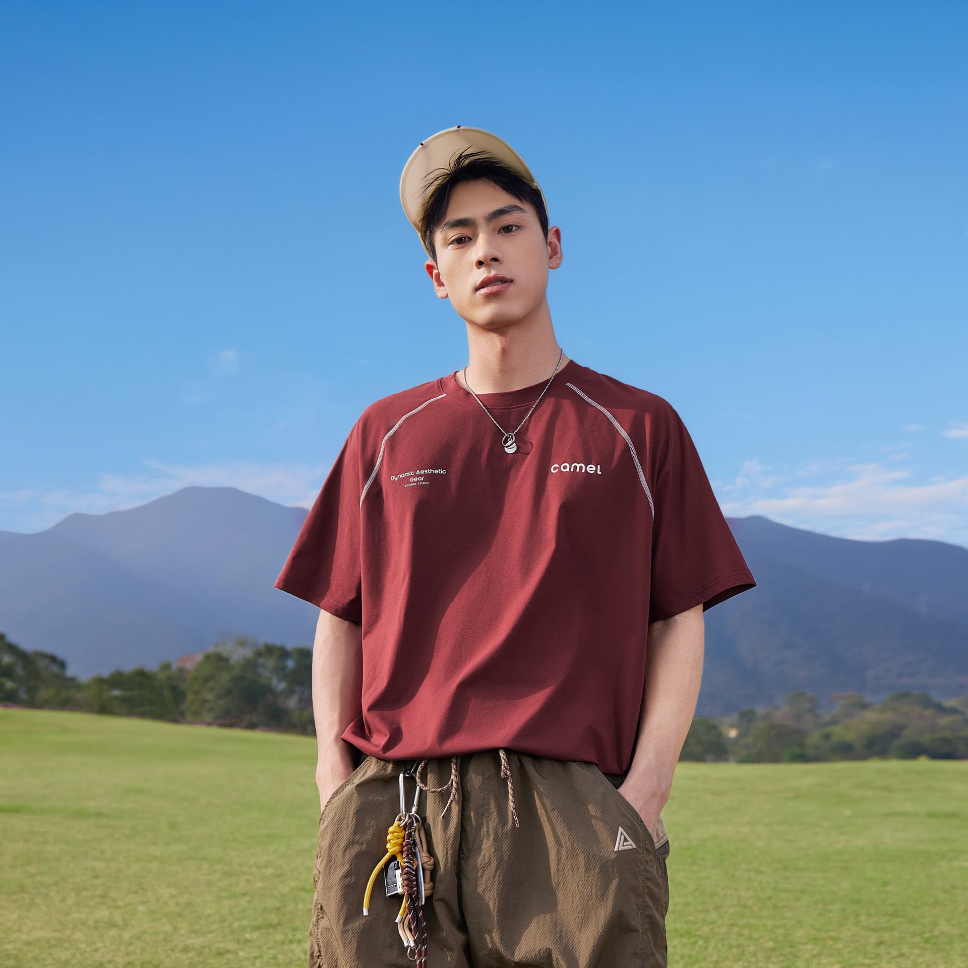 CAMEL Urban Function Series Быстросохнущие T-рубашки Унисекс - изображение 4