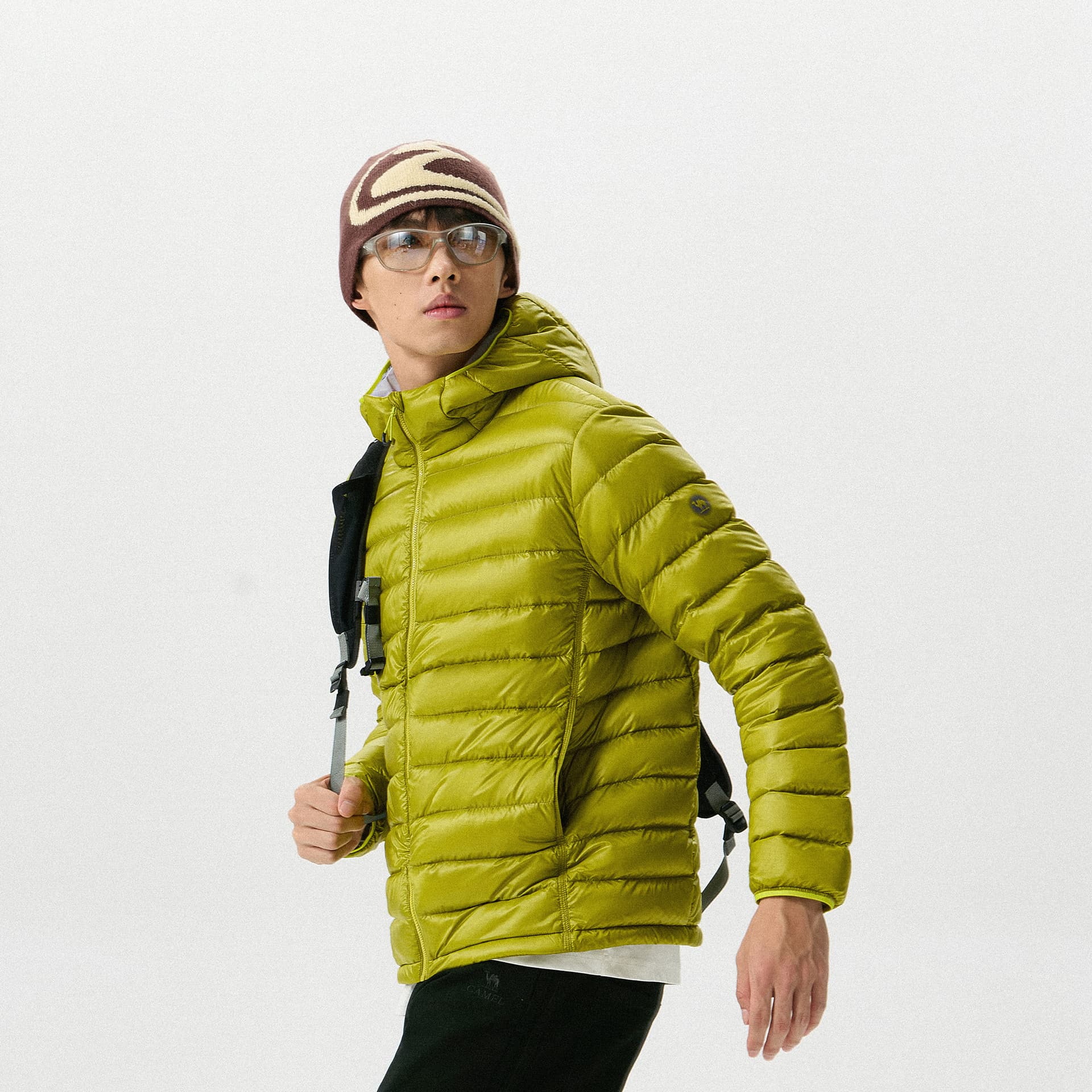 Зимняя куртка Верблюжий цвет Warm Fleece Collection Унисекс Пуховики - изображение 7