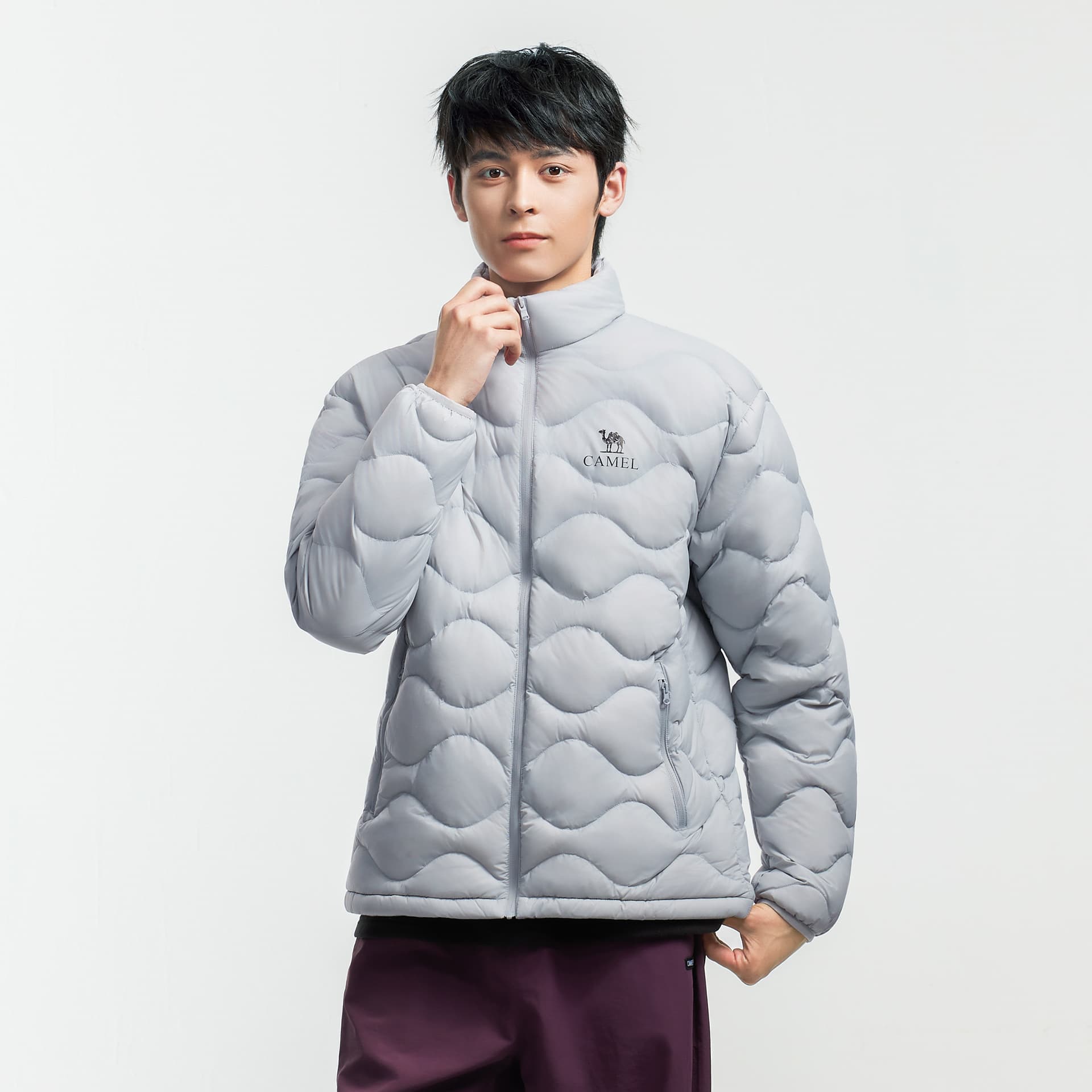 Зимняя куртка Camel Men's Down Jackets Верблюжий цвет Мужские Пуховики - изображение 3