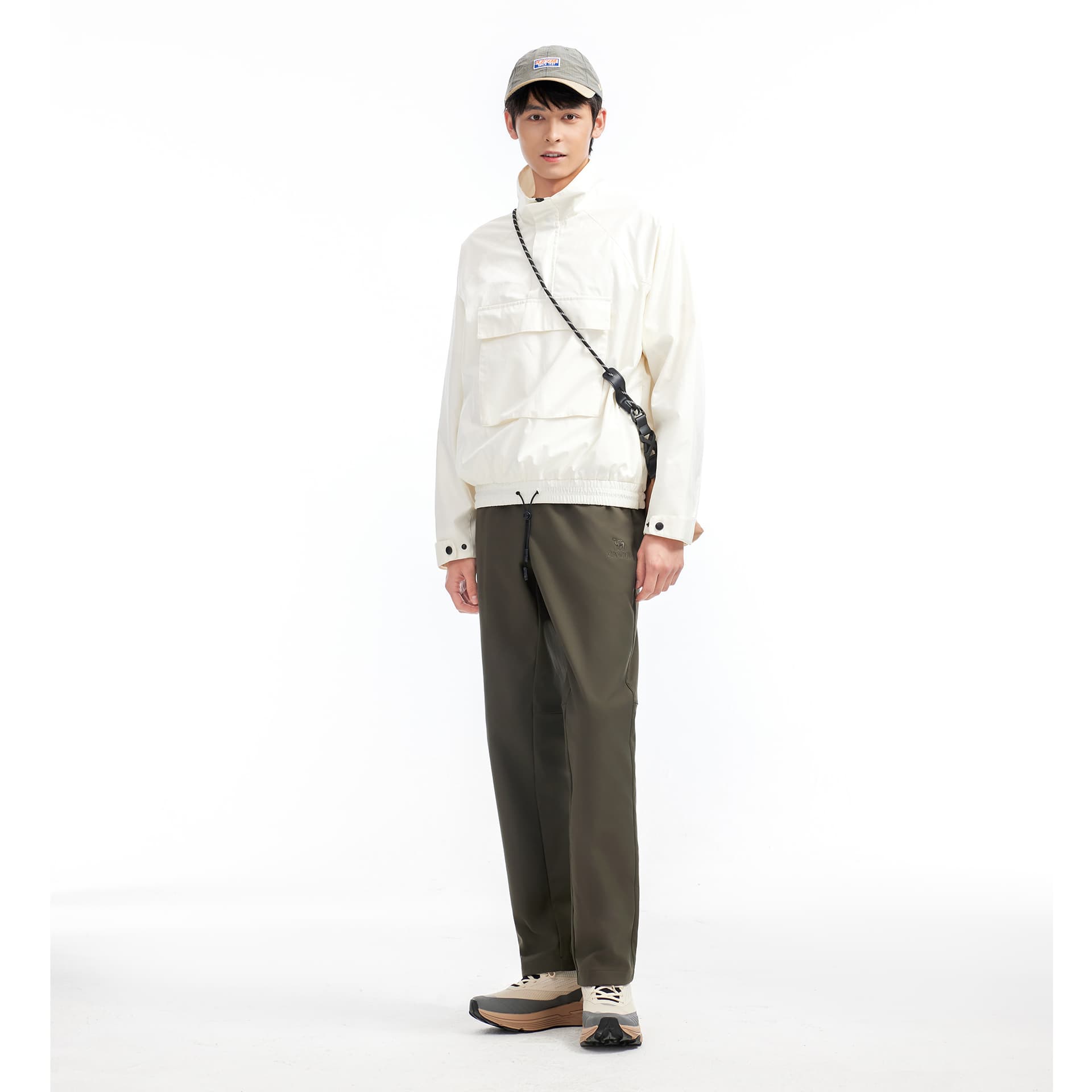 Штаны Camel Men's Casual Pants Верблюжий цвет Мужские Повседневные Брюки - изображение 17