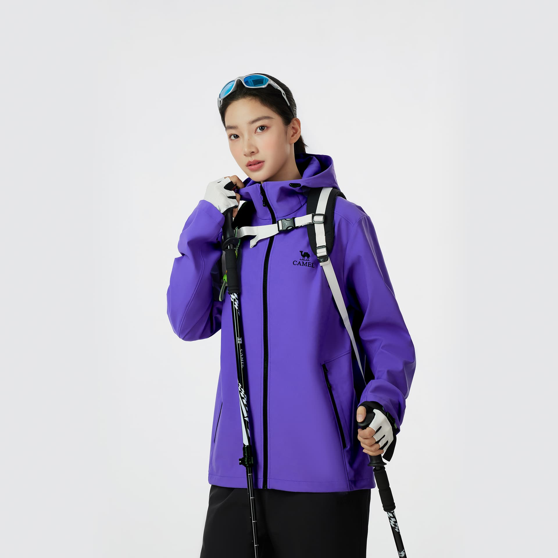 Куртка Верблюжий цвет Унисекс Softshell куртки - изображение 5