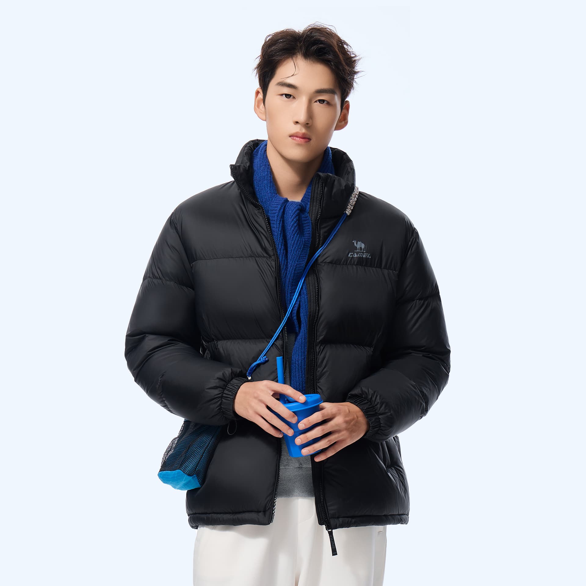 Зимняя куртка Верблюжий цвет Warm Fleece Collection Пуховик Унисекс - изображение 3