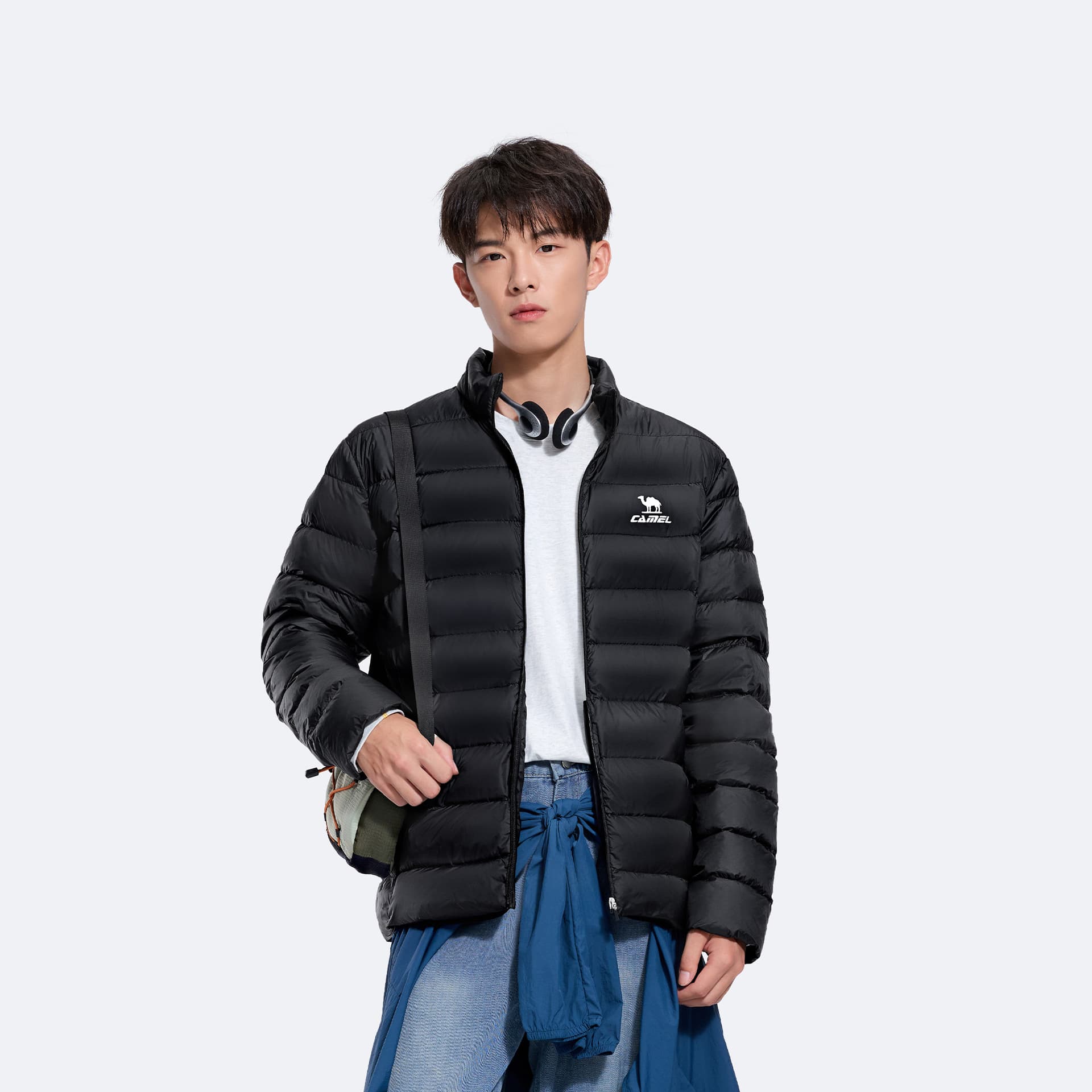Зимняя куртка Верблюжий цвет Warm Fleece Collection Мужской Пуховики - изображение 3