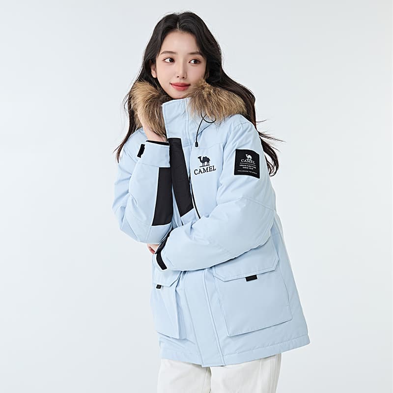 Зимняя куртка CAMEL Warm Fleece Series Пуховик Унисекс - изображение 4